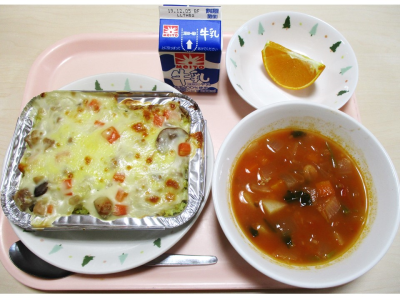 給食食材公開システム 高円寺中学校