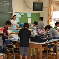 杉並区立 和田小学校 家庭科室