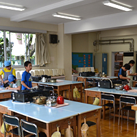杉並区立 和田小学校 家庭科室