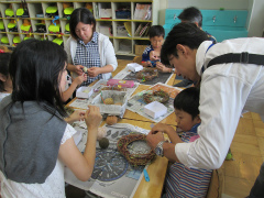 土曜授業 リース作り.jpg