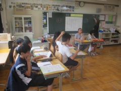 研究授業　学級討論会をしよう.JPG
