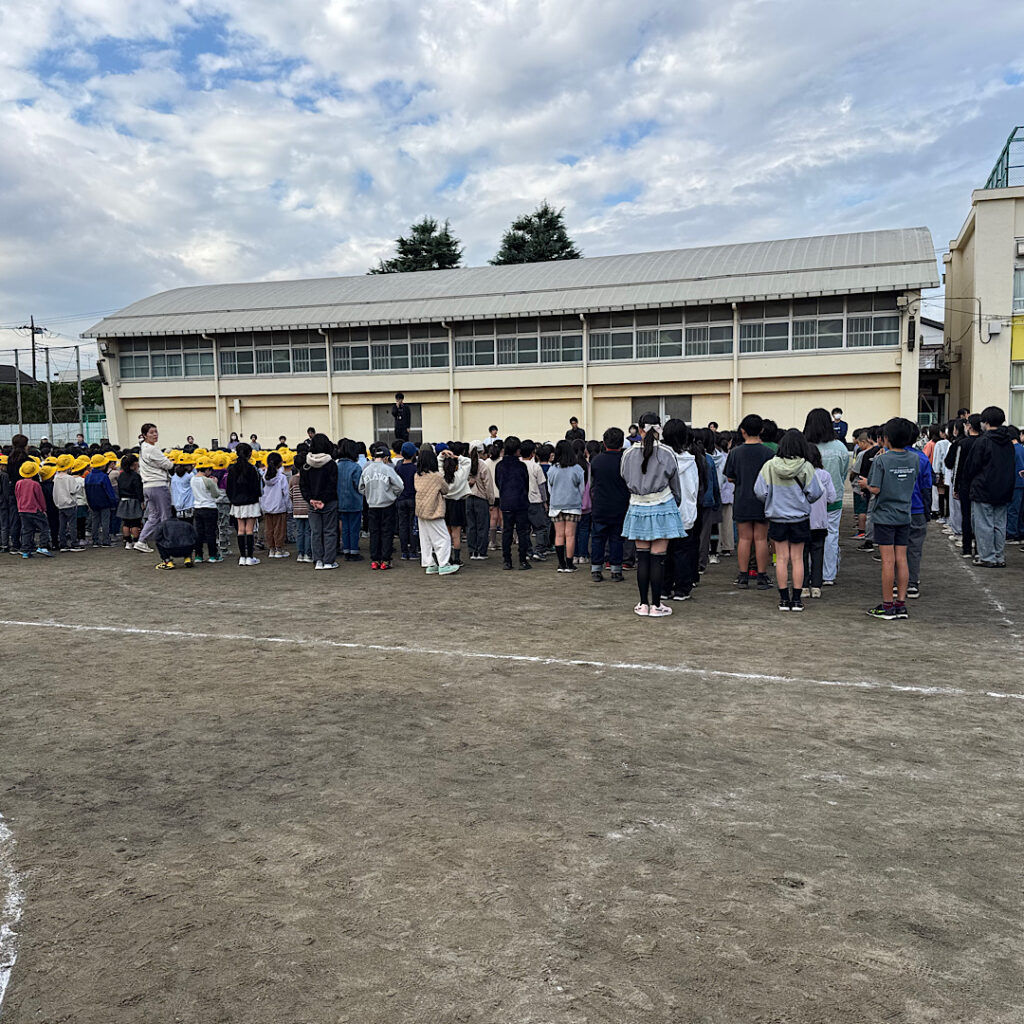 よつば体育発表会 全校練習① | 【公式】杉並区立四宮小学校