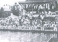 記念プール開き・オリンピアン来る！