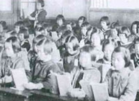 昭和17年頃の授業風景