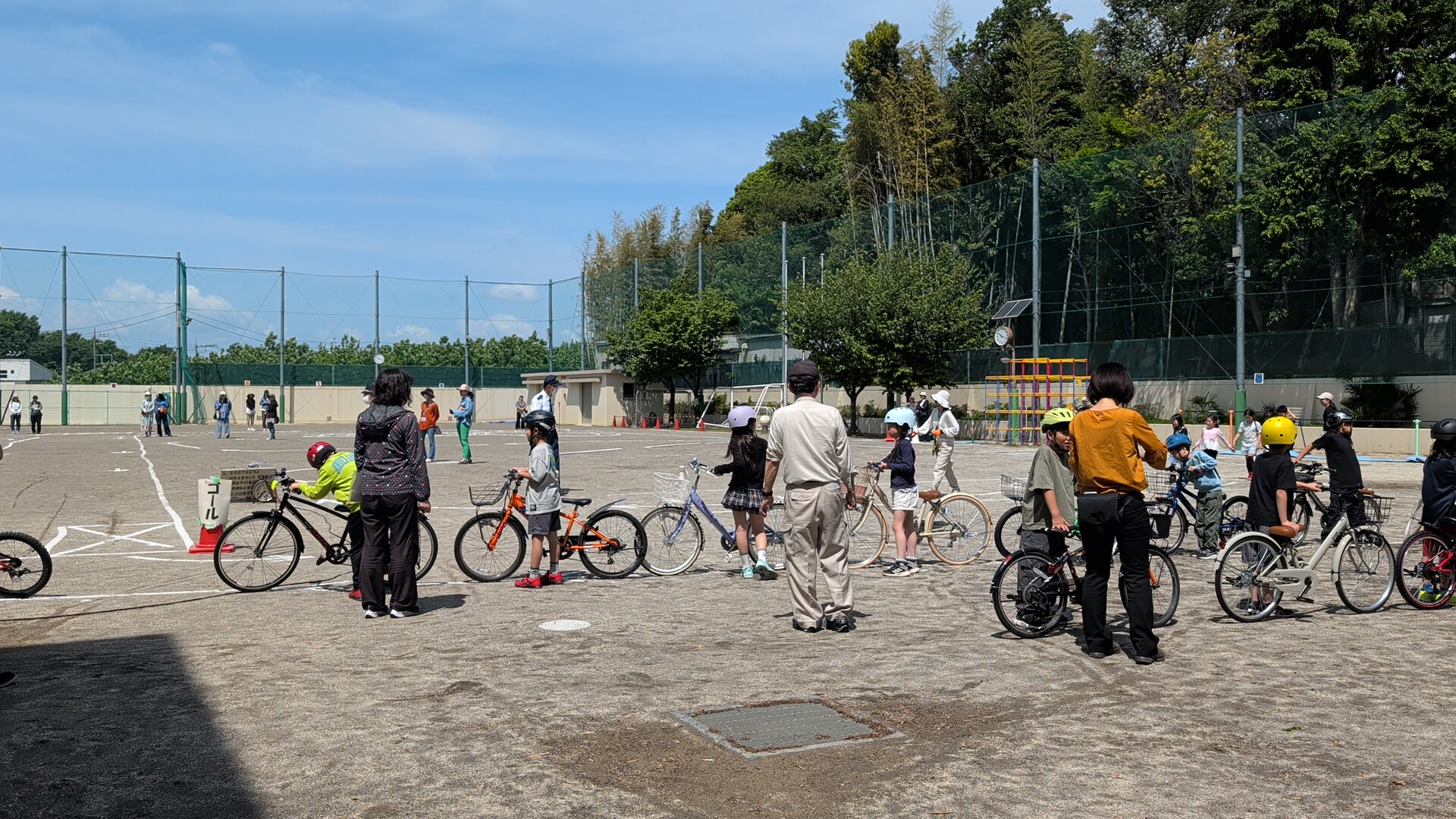 自転車安全教室（３年）